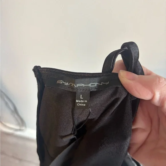 Elegant Black Dress size L - Picture 3 of 3